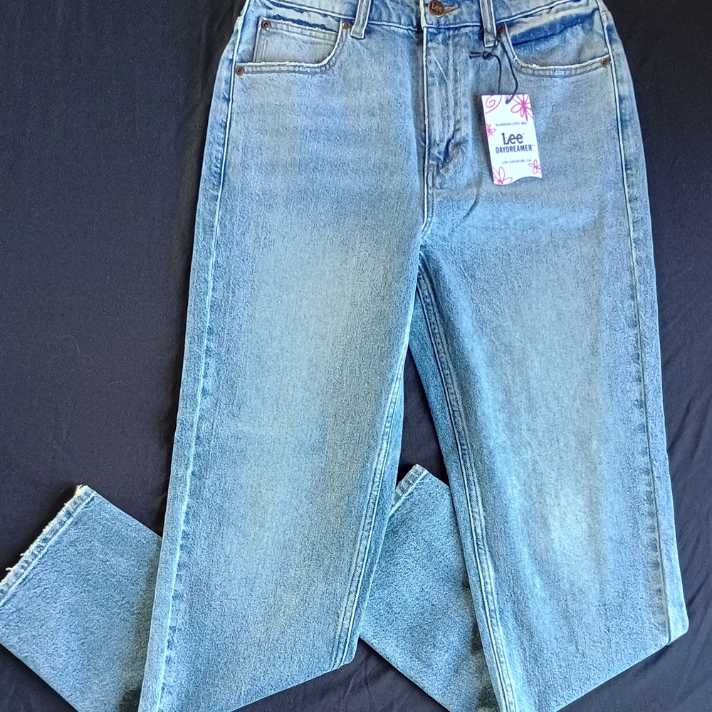 Lee Blue Straight Leg Jeans Classic Style
